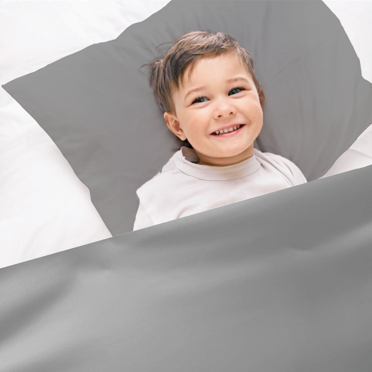 Sensory Compression Bed Sheet - Light Grey