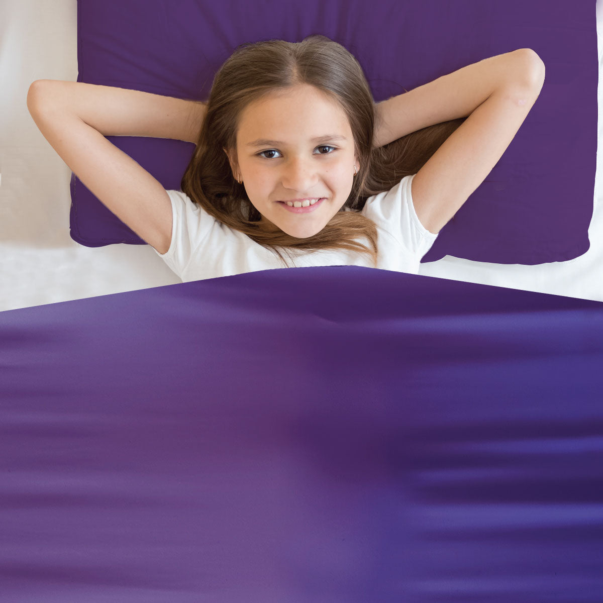 Sensory Compression Bed Sheet - Purple