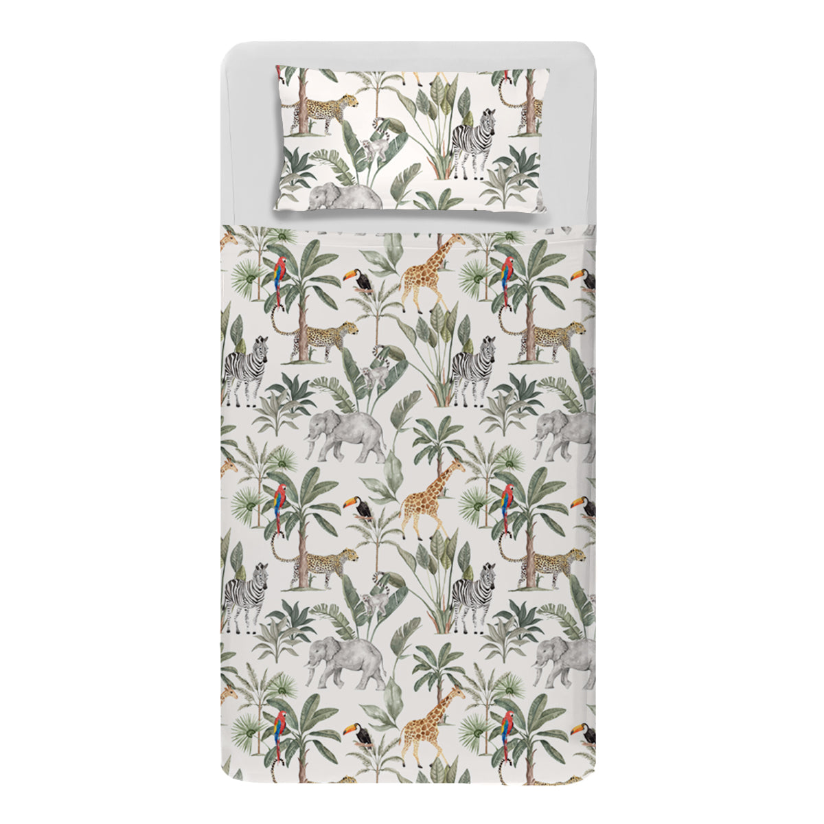 Sensory Compression Bed Sheet - Safari