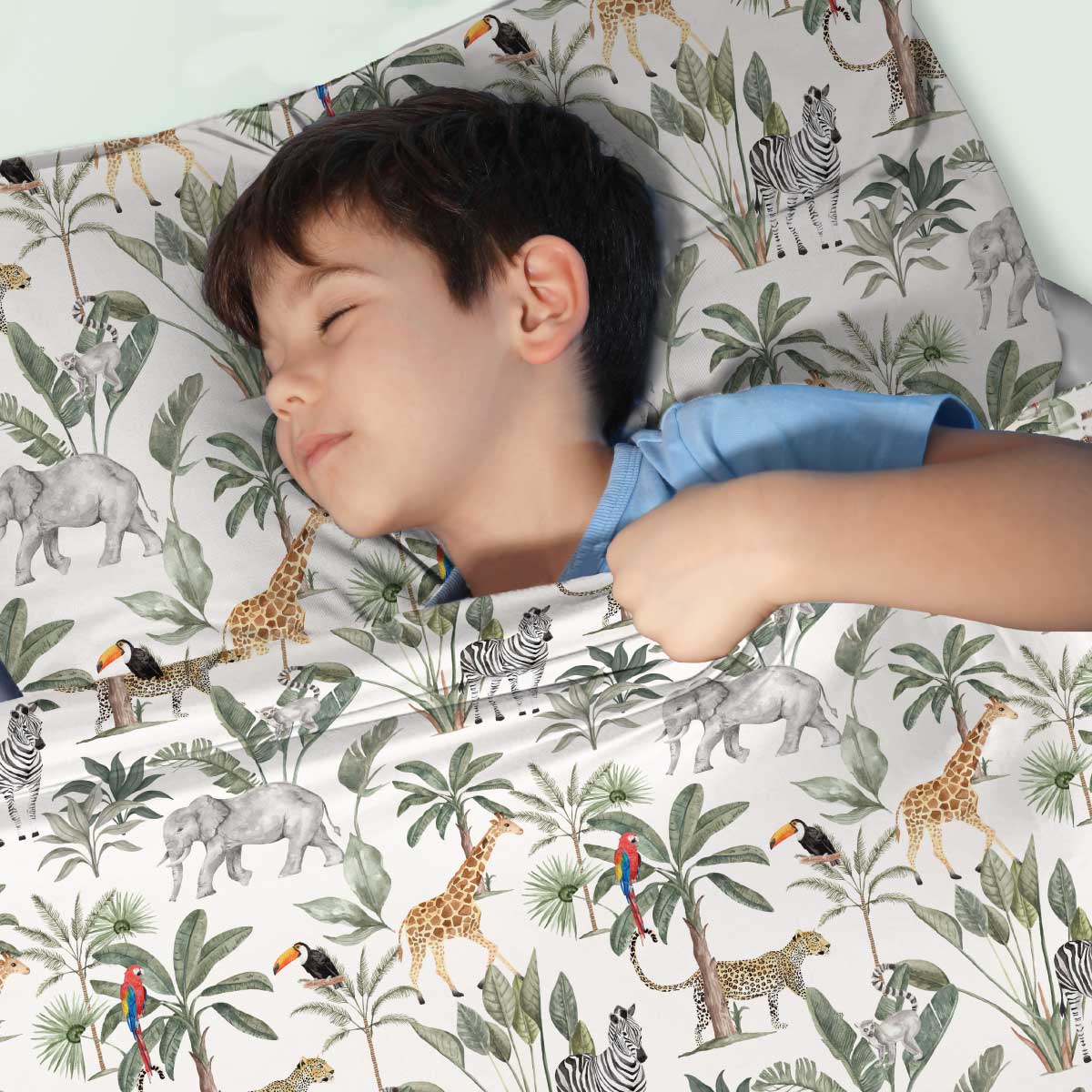 Sensory Compression Bed Sheet - Safari