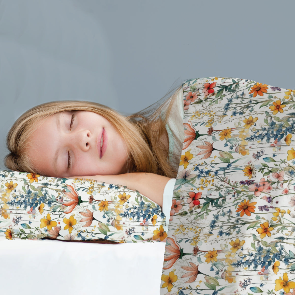 Sensory Compression Bed Sheet - Wildflowers