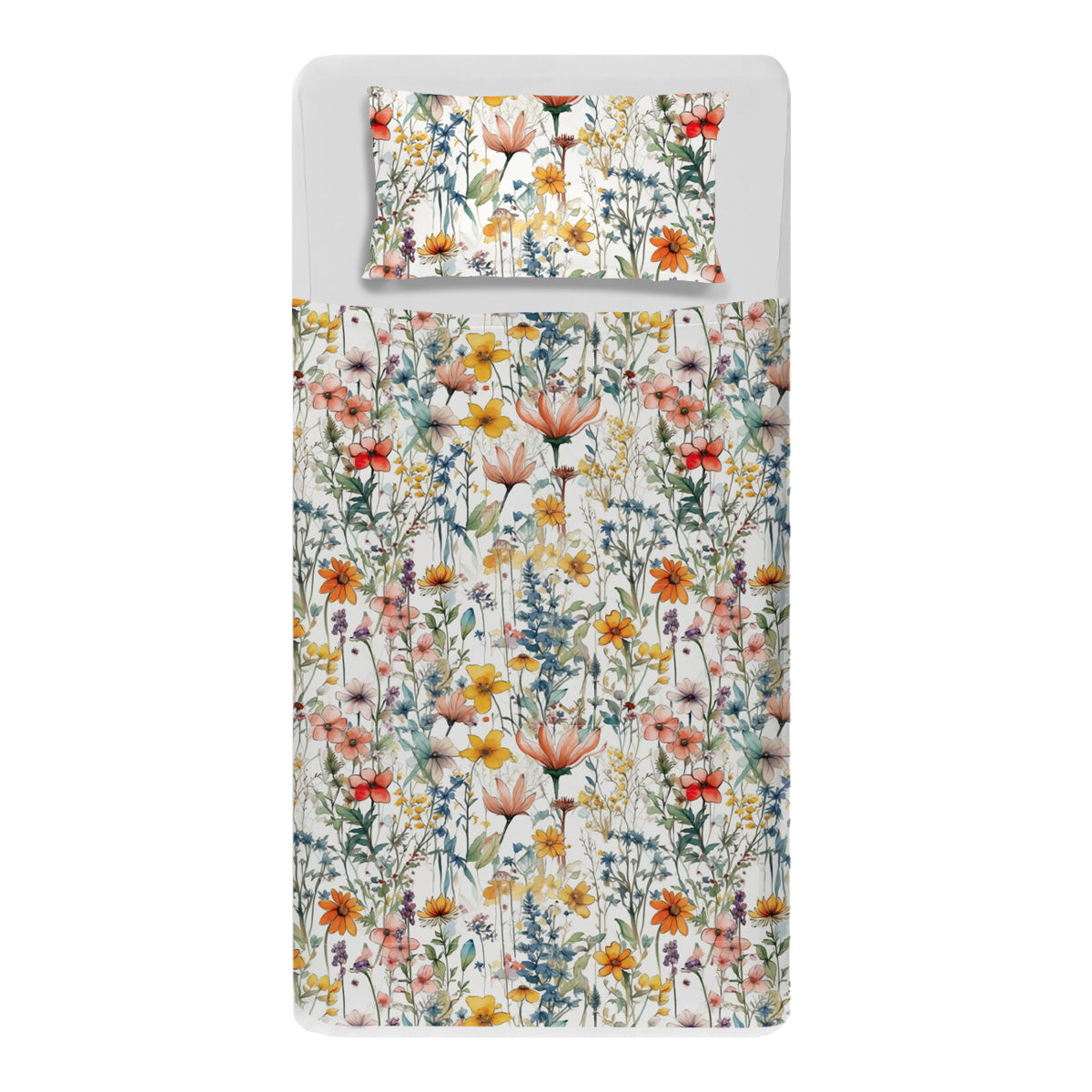 Sensory Compression Bed Sheet - Wildflowers