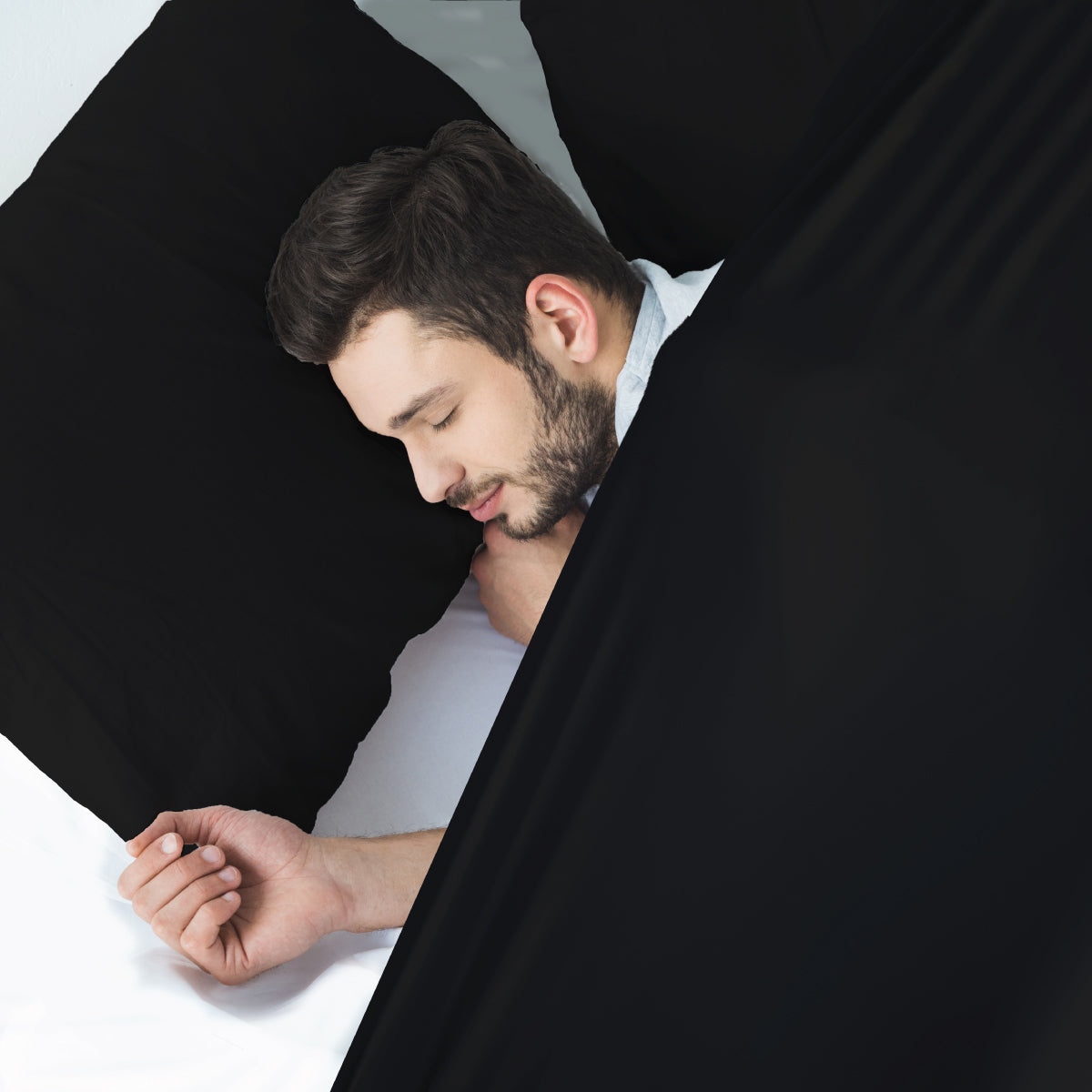 - Black Sensory Compression Bed Sheet - Sensory Compression Bed Sheet - CalmCare