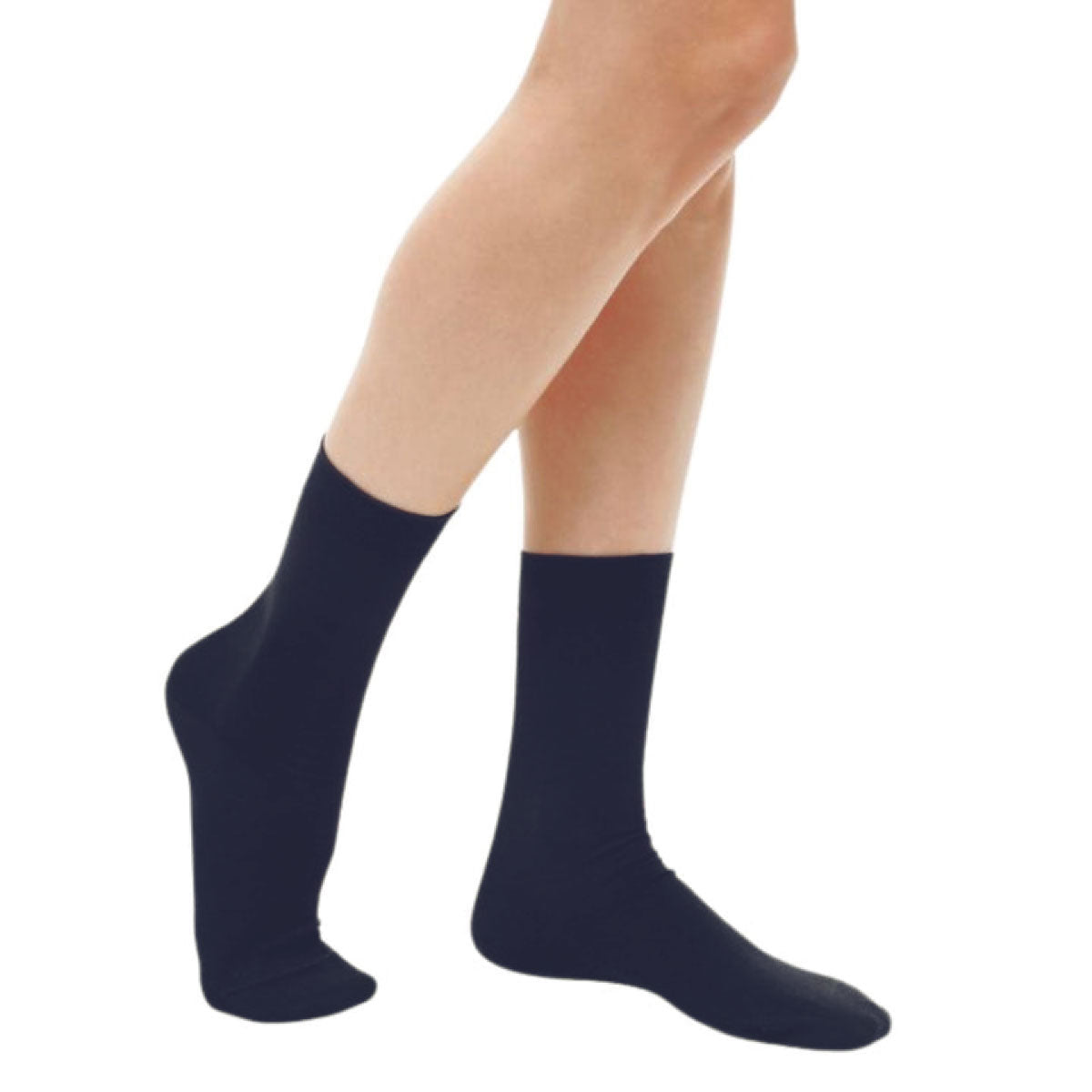 Navy / Ladies size 5-8 - CalmCare 3 PACK Sensory Socks | Adult - Socks - CalmCare