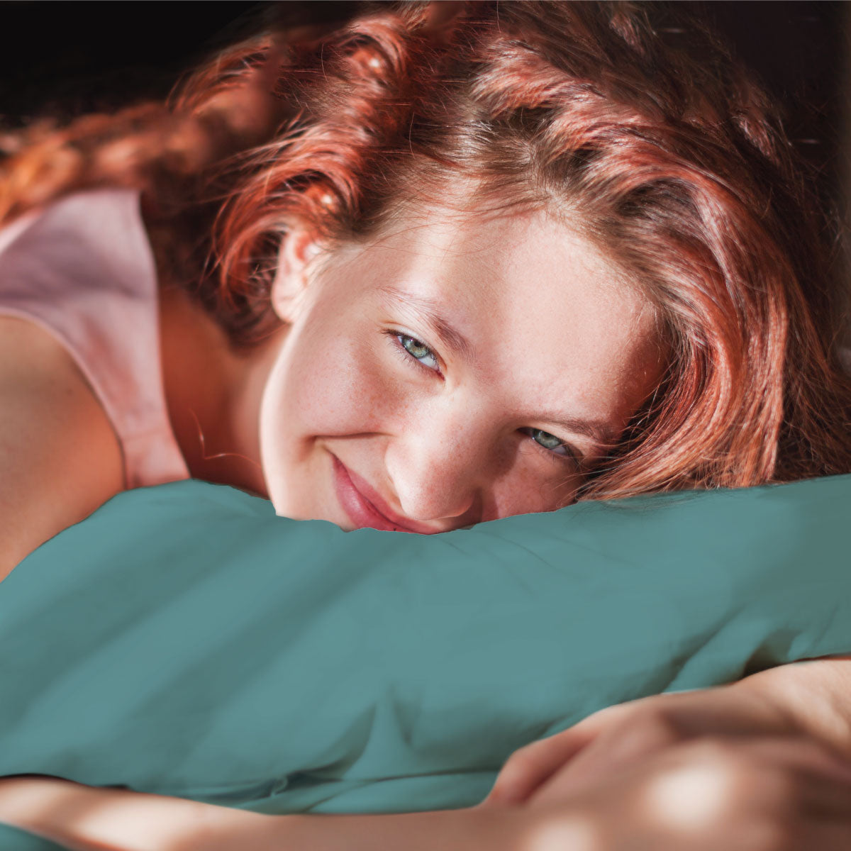 Sensory Pillowcase - Aqua