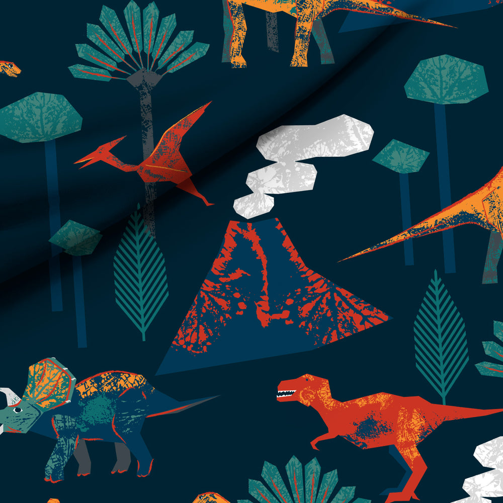 Sensory Fitted Bed Sheet - Prehistoric CalmCare