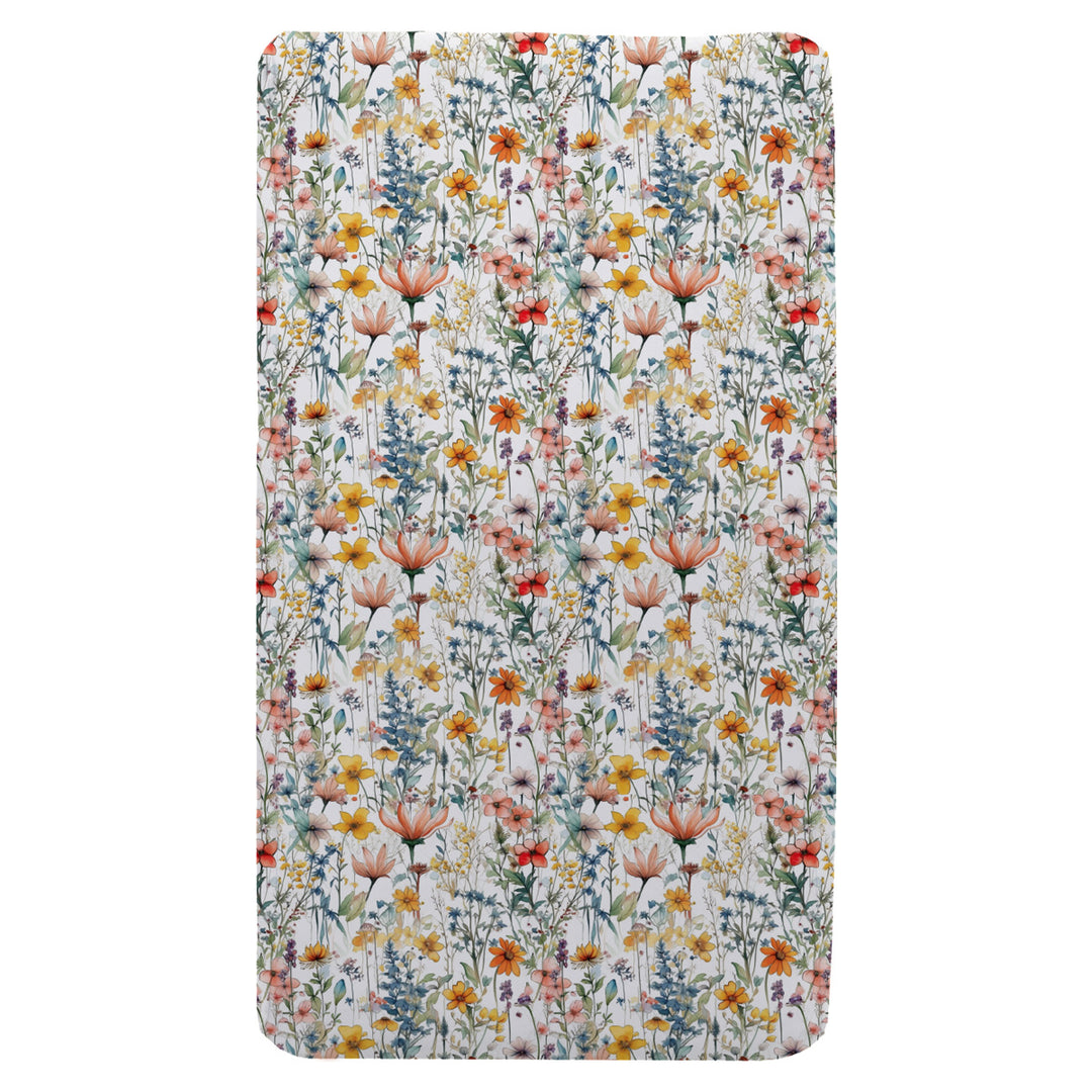 Sensory Fitted Bed Sheet - Wildflowers CalmCare