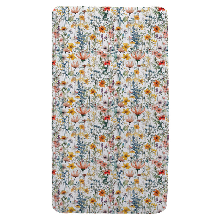 Sensory Fitted Bed Sheet - Wildflowers CalmCare