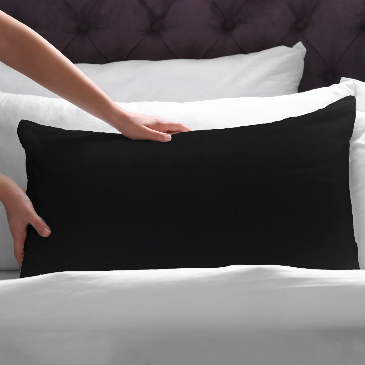 - Black Sensory Pillowcase - Pillowcase - CalmCare