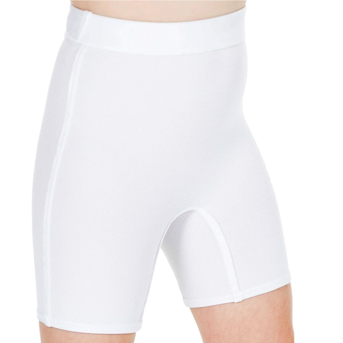 1 (17.5") or (45-46cm) / White - CalmCare Sports Shorts | Child | Unisex - Shorts - CalmCare