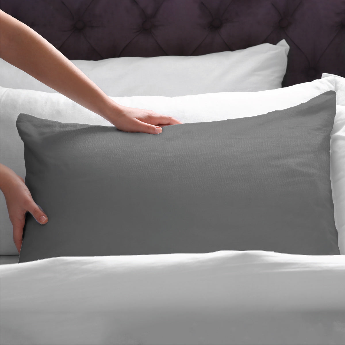 - Light Grey Sensory Pillowcase - Pillowcase - CalmCare