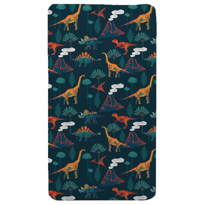 - Prehistoric Sensory Fitted Bed Sheet - Sensory Fitted Bed Sheet - CalmCare