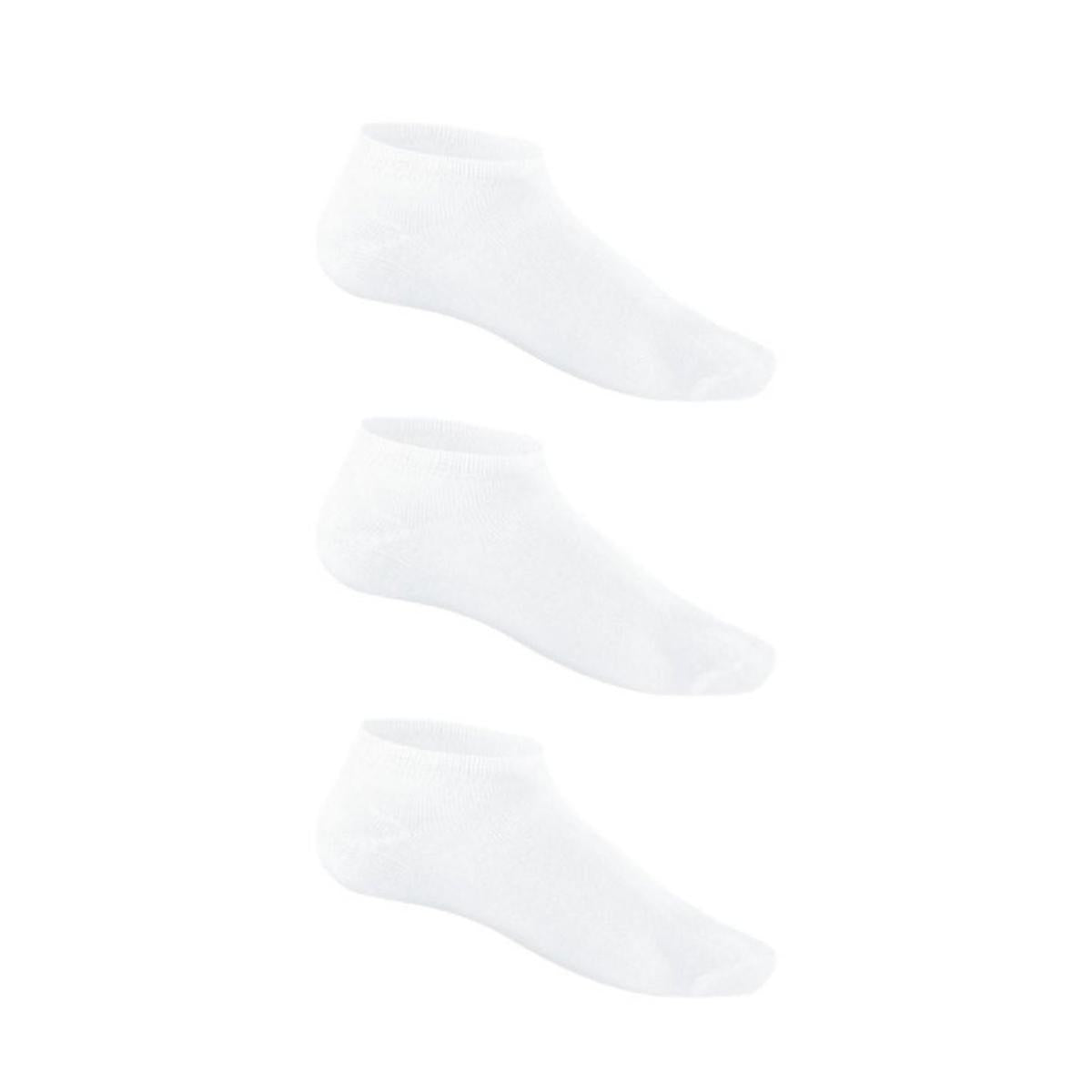 Ladies size 5-8 / White - CalmCare 3 PACK Sensory Ankle Socks | Adult - Socks - CalmCare
